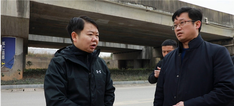 梁志平调研指导环境整治工作_鹤城区人民政府