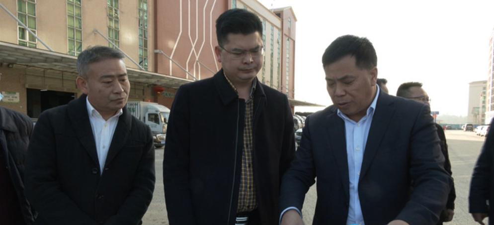 郑明明调研重点项目建设