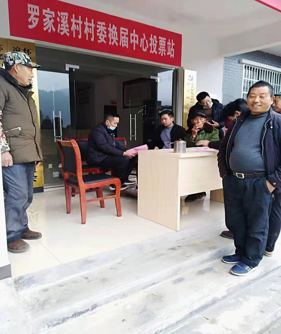 区财政事务中心深入罗家溪村指导村委选举换届工作